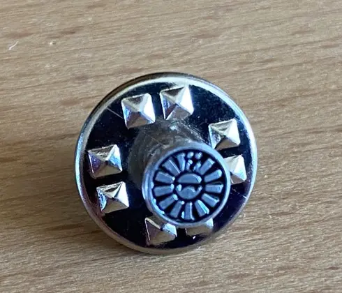 National Pin - Silver