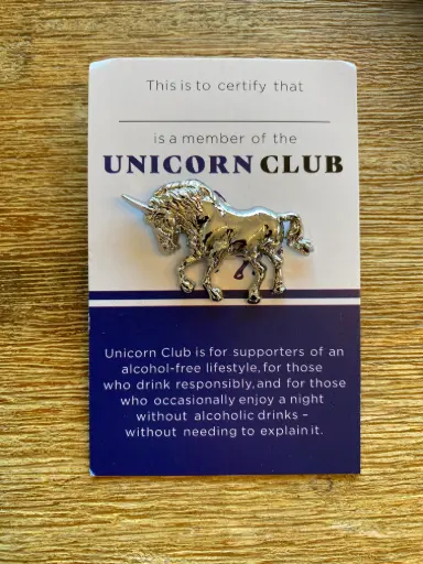 Pin Unicorn "Silver"